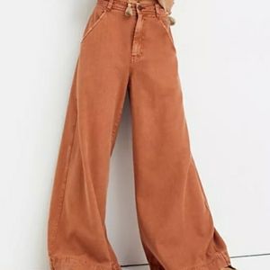 Free People Hampton Extreme Wide Leg Jeans